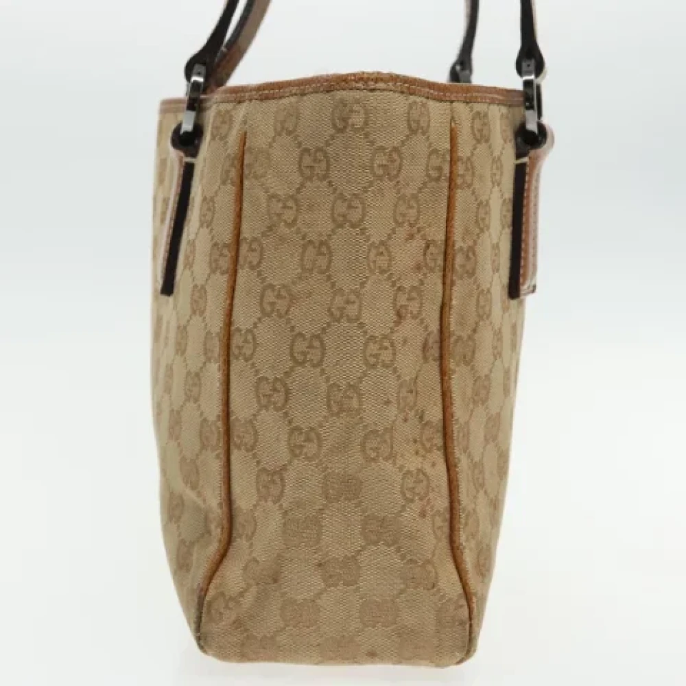 Gucci Vintage Pre-owned Canvas gucci-bags Brown Dames