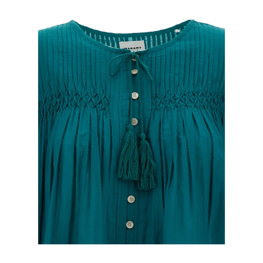 Isabel Marant Étoile Groene Abadi Shirts Green Dames