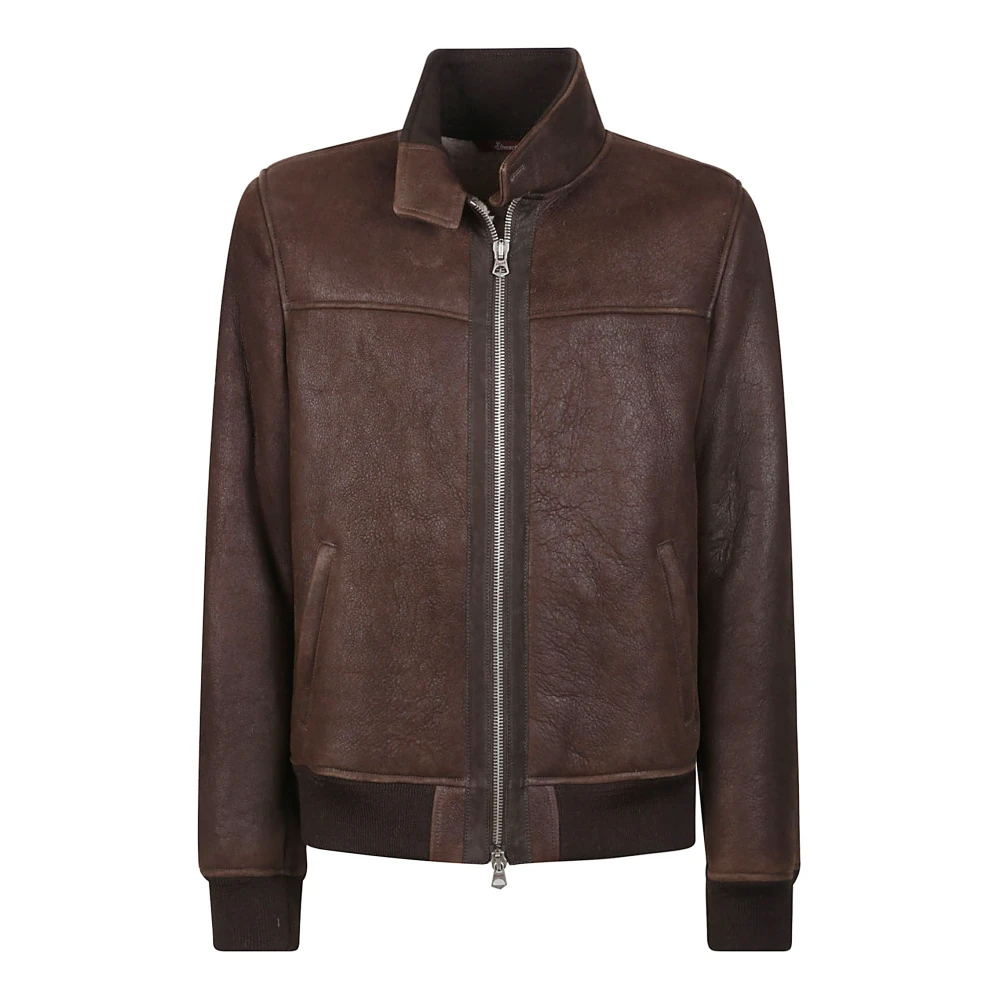 Stewart Schapenvacht Jurk Jas Brown Heren