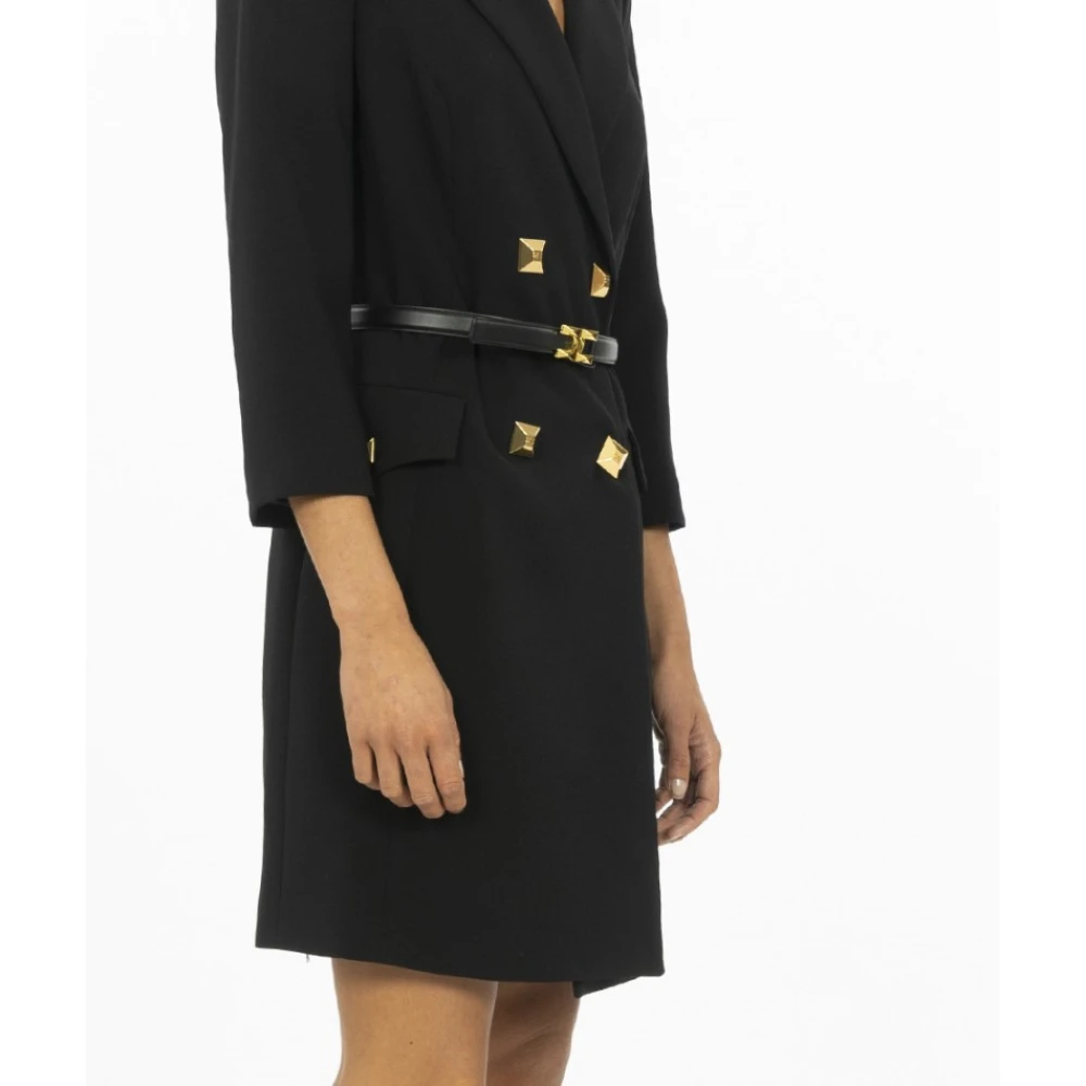 Elisabetta Franchi Kort jasjejurk Black Dames