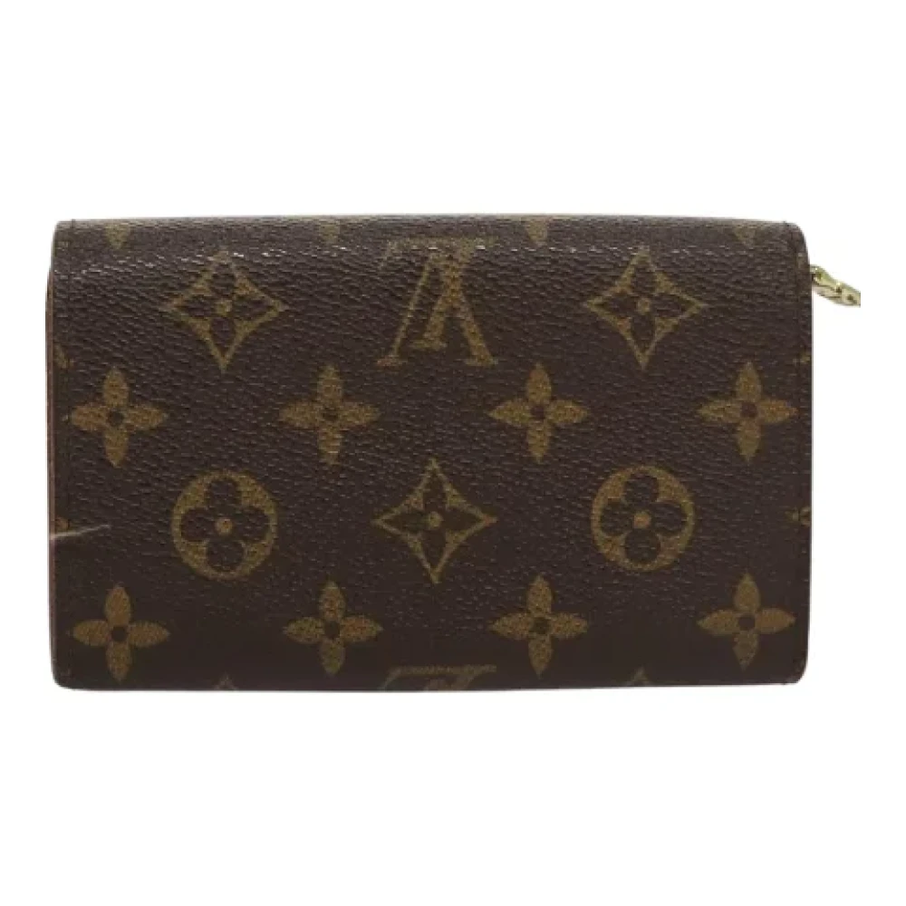 Louis Vuitton Vintage Pre-owned Canvas wallets Brown Dames