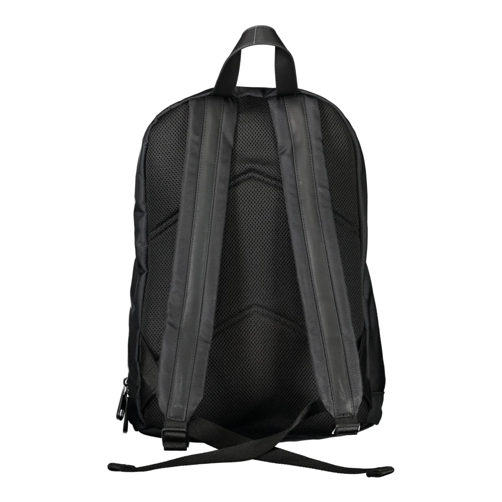 Calvin Klein Zwarte Heren Rugzak Laptopvak Black Heren