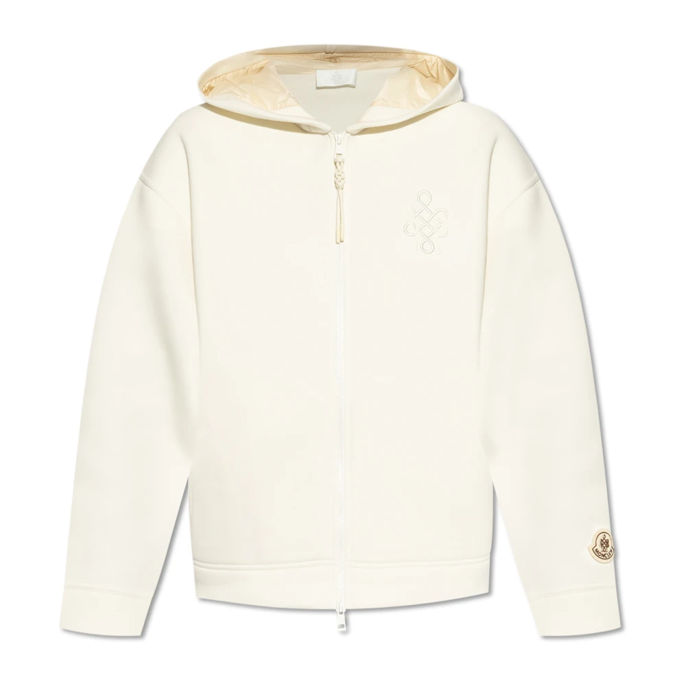 Moncler Hoodie Beige Dames
