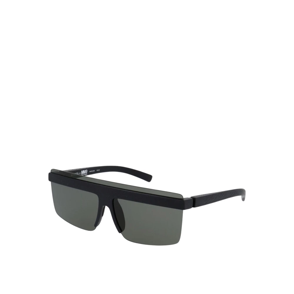 Mykita Black Shield Sunglasses For Stylish Protection - Male - Sunglasses - One Size - Accessories