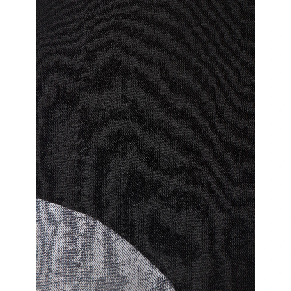 Jacquemus Zwarte Mouwloze Jurk met Grijze Detail Black Dames