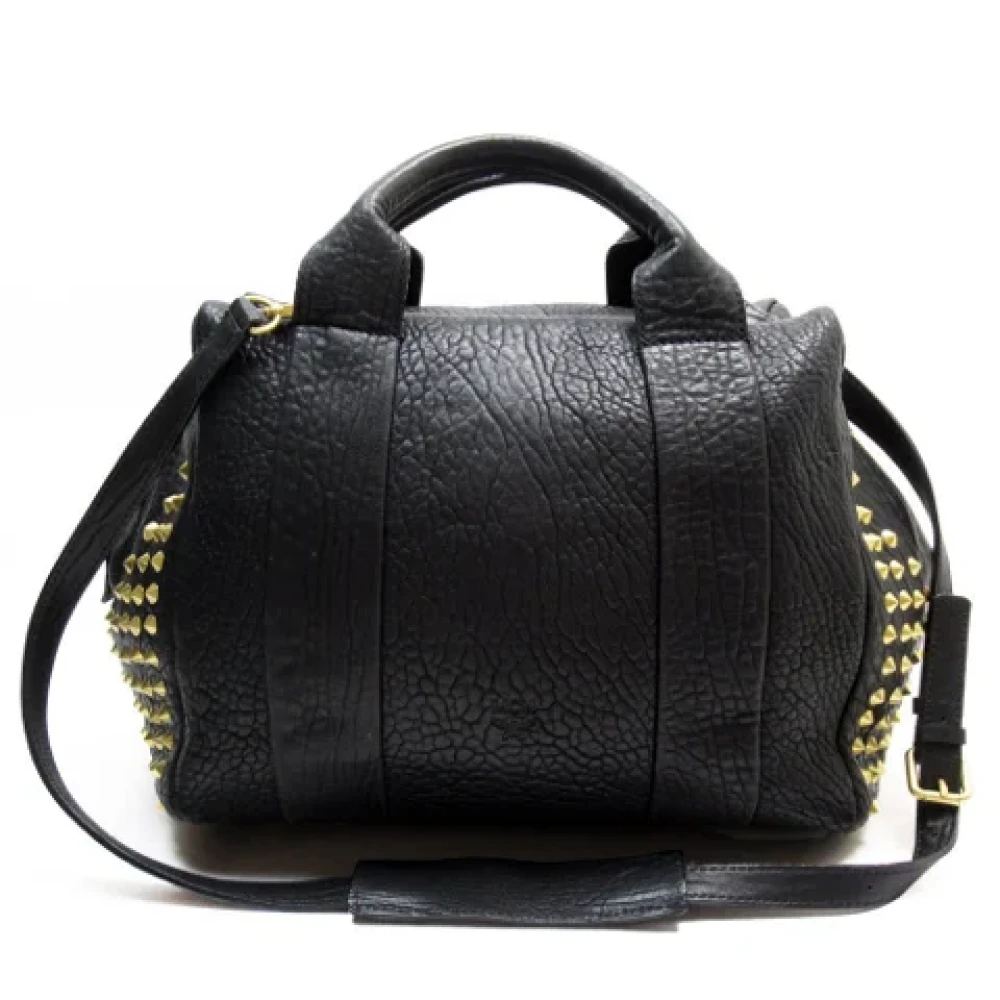 MCM Pre-owned Leather handbags Black Dames