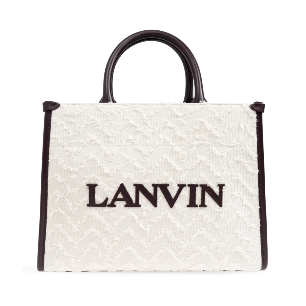 Lanvin - Bags > Handbags - Beige - Lanvin - Modalova
