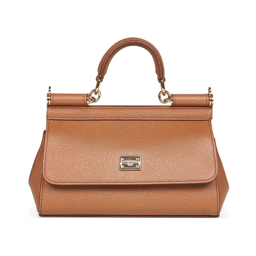 Dolce & Gabbana Mujer Marrón - Bolso Small Sicily - Bags - One Size