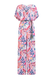 POM Amsterdam Botanical jumpsuit roze SP7263