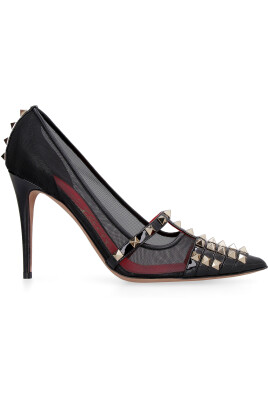 studded-mesh-pointy-toe-pumps