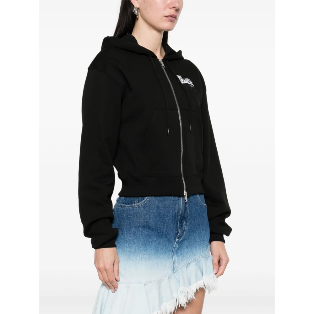 Kenzo Stijlvolle Nero Sweatshirt voor Vrouwen Black Dames