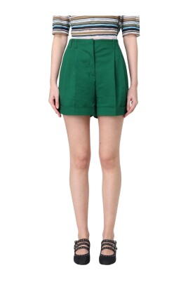 elegant-pleated-cotton-shorts