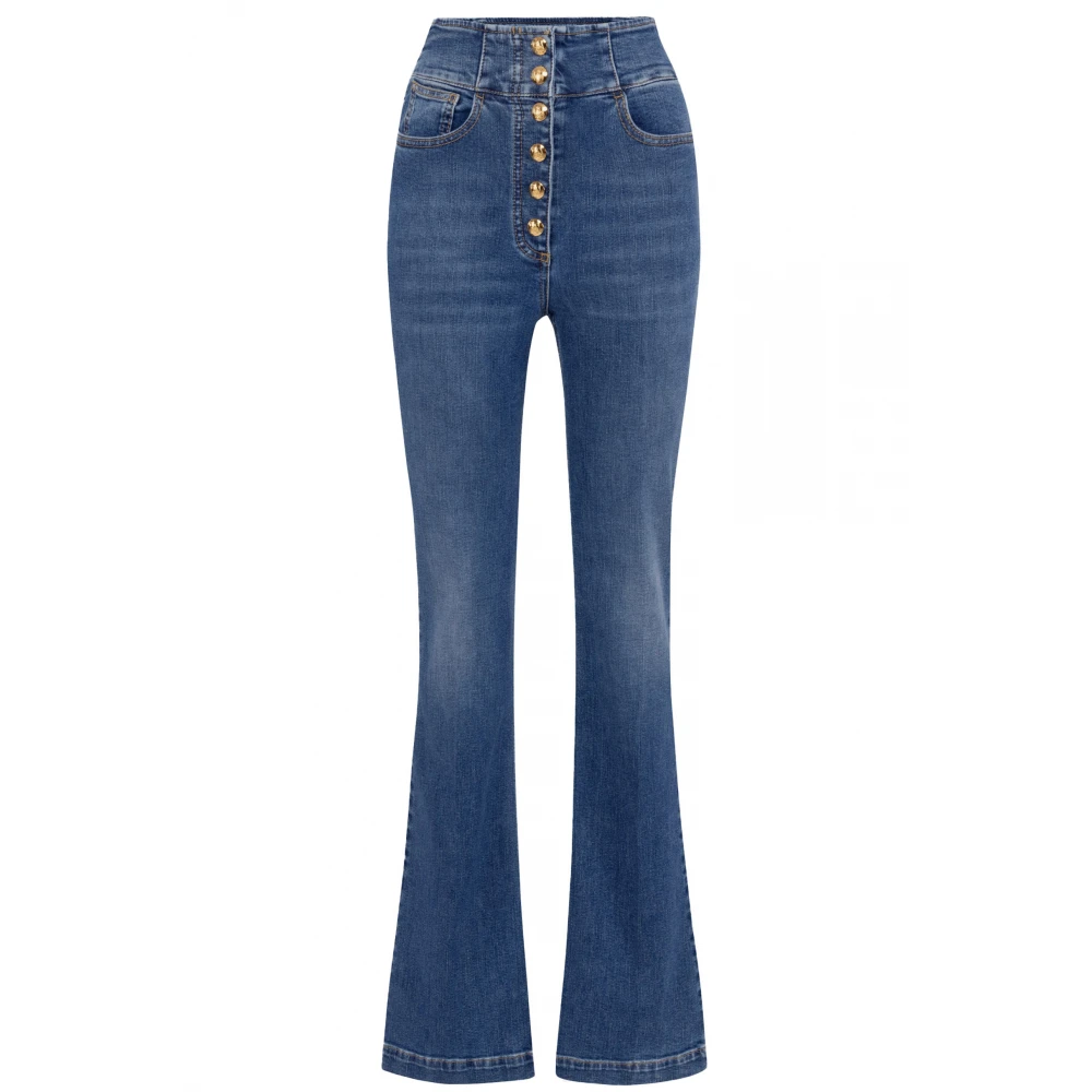 Elisabetta Franchi Stijlvolle jeans voor vrouwen Blue Dames