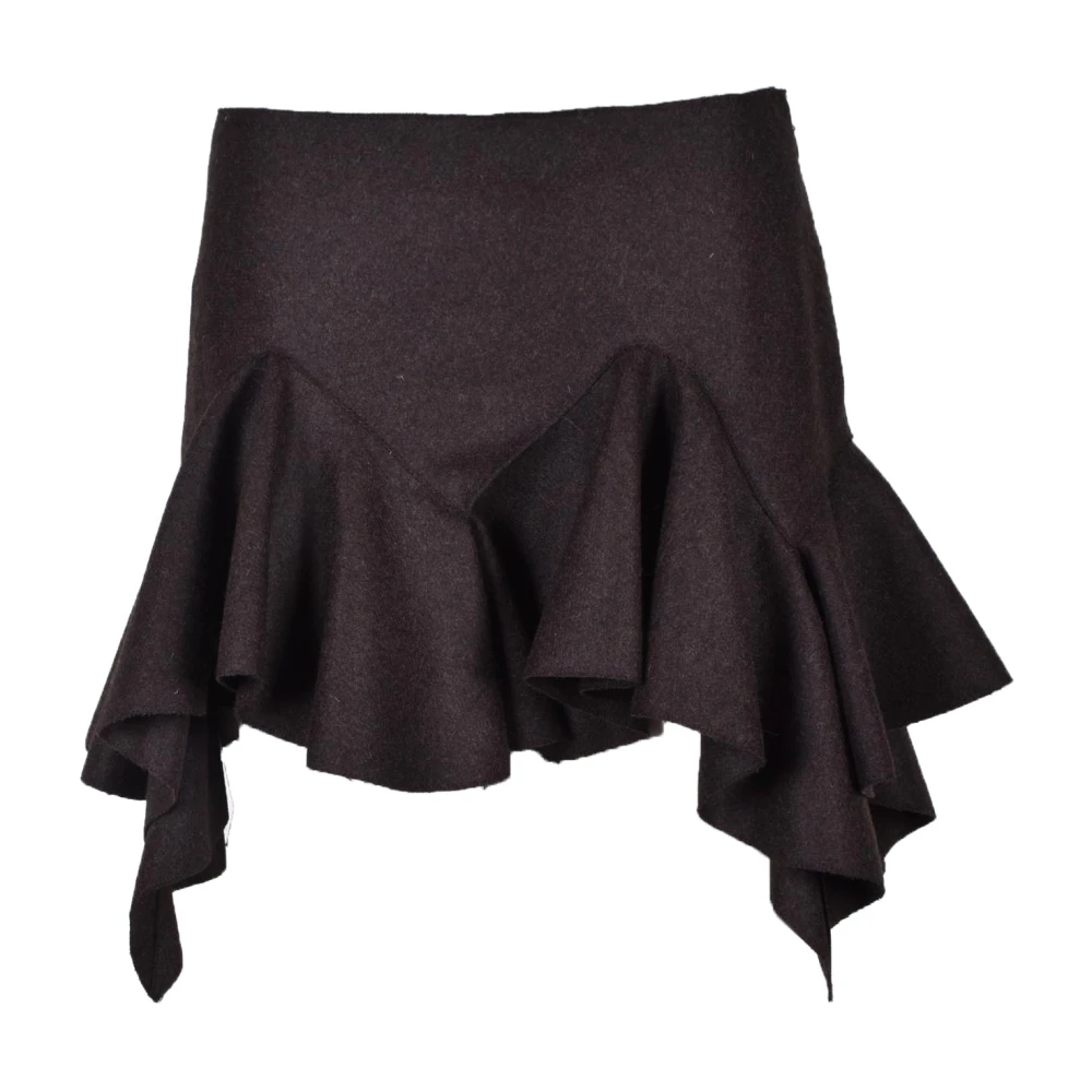 Givenchy Stijlvolle wollen rok Brown Dames