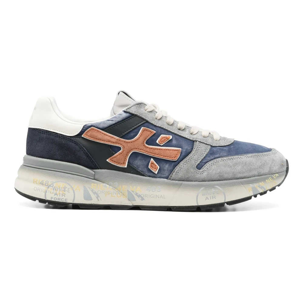 Premiata Suède sneakers met leren voering Heren Schoenen Veelkleurig Multicolor