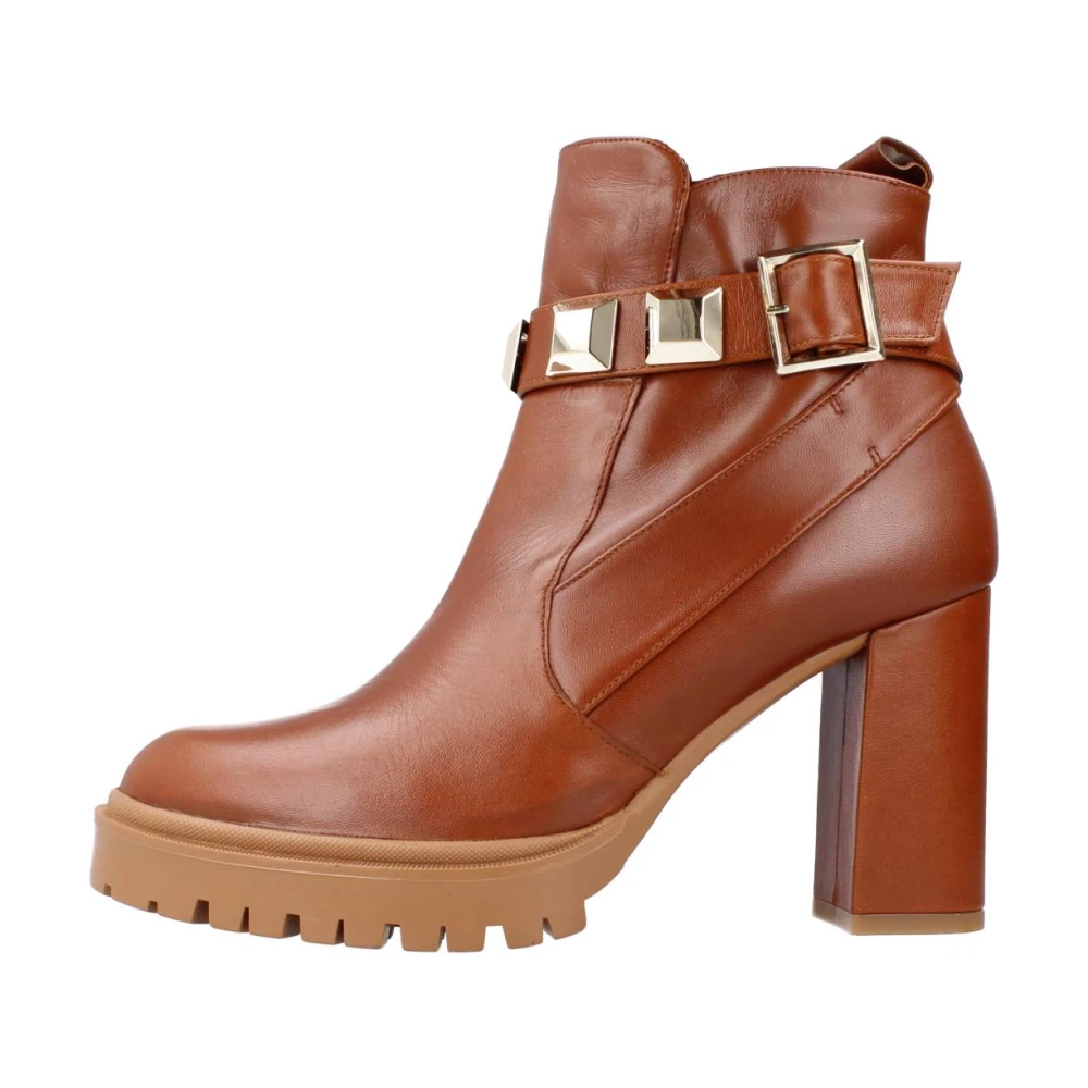 Lodi Ankle Boots Brown Dames