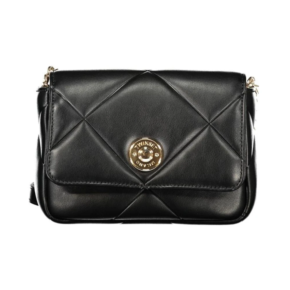 Twinset Donna Nero Donne, Borsa A Mano, Borsa Nera Da - Immagine 4