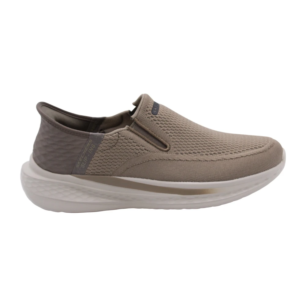 Skechers Anglaise Heren Schoenen Beige
