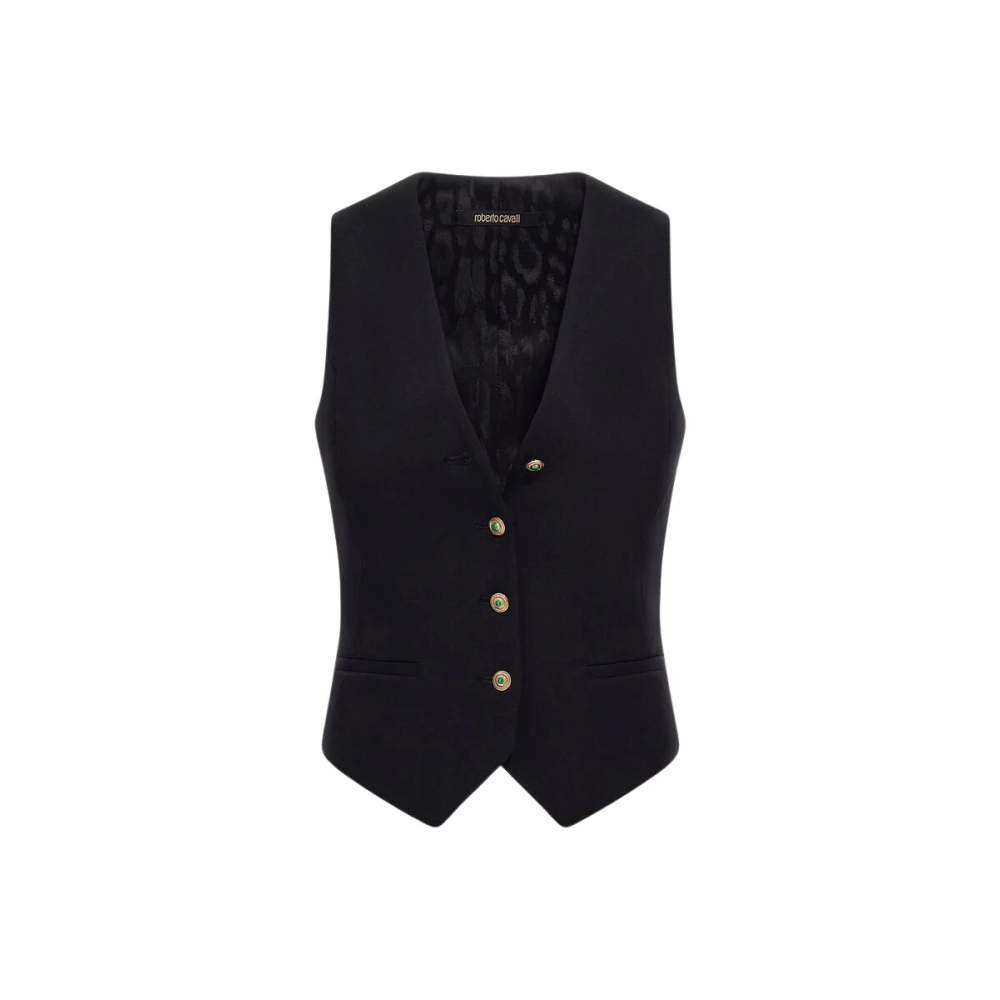 Jackets > Vests - - Roberto Cavalli - Modalova