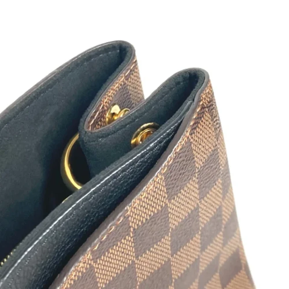 Louis Vuitton Vintage Pre-owned Cotton louis-vuitton-bags Brown Dames