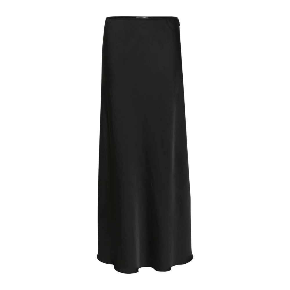 Karen by Simonsen Elastische Taille Rok Meteorite Black Dames