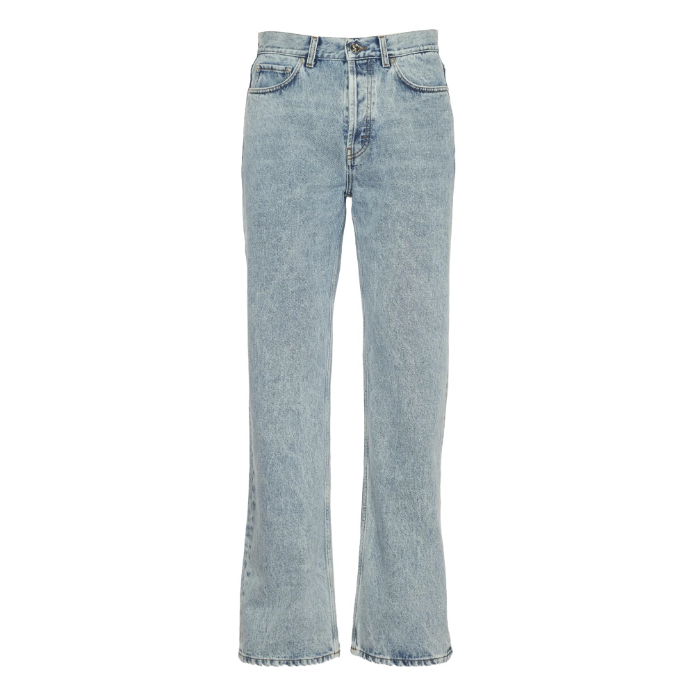 Séfr Stone Wash Classic Cut Jeans Gray Heren
