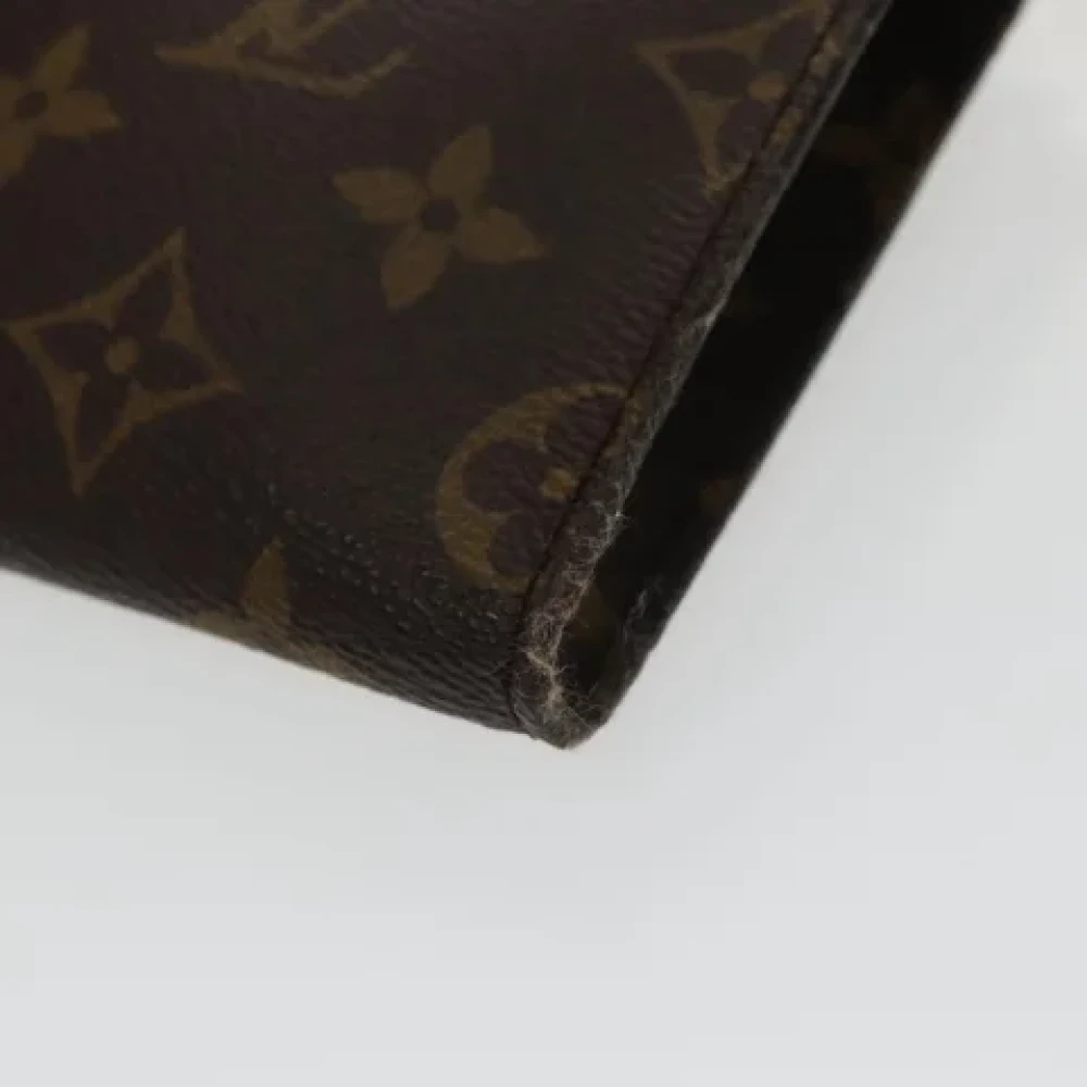 Louis Vuitton Vintage Pre-owned Canvas pouches Brown Dames