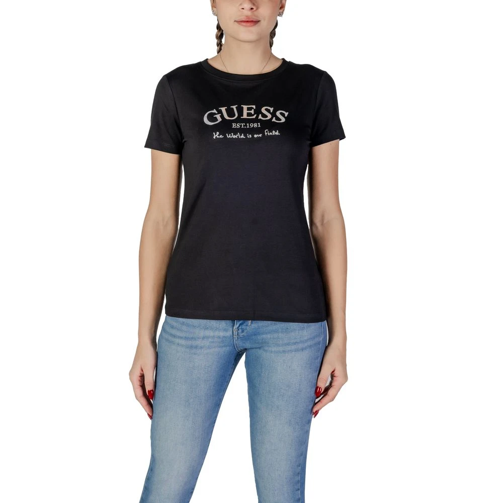 Guess - Tops > T-Shirts - Black - Guess - Modalova