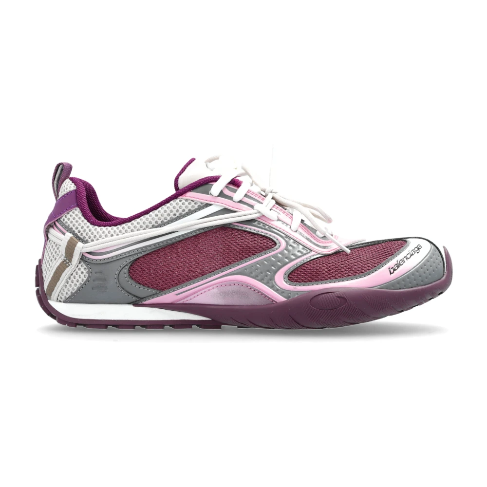 Balenciaga Radar Gradient Lines Sneaker Dames Schoenen Paars