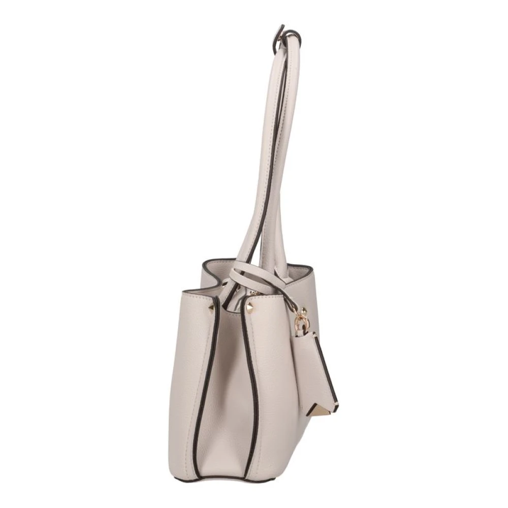 Guess Emiliya Girlfriend Schoudertas Ivory Beige Dames