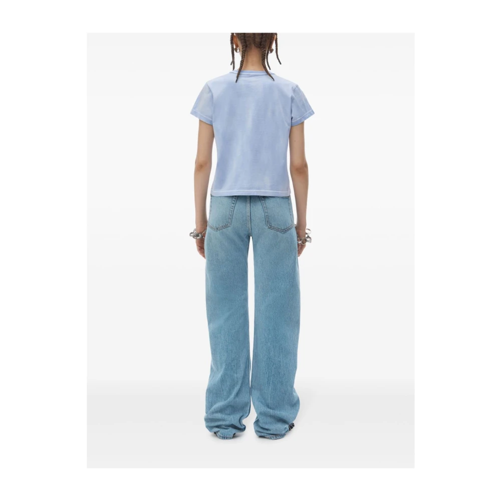 alexander wang Celeste T-shirts & Polo's voor vrouwen Blue Dames