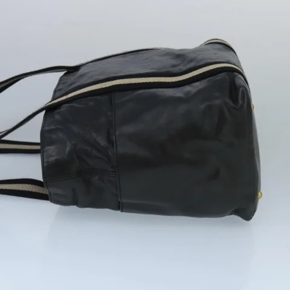 Bally Pre-owned Leather handbags Black Dames