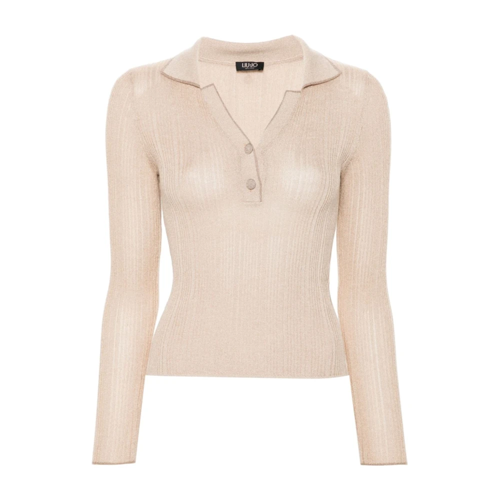 Liu Jo Gouden T-shirts en Polos Gray Dames
