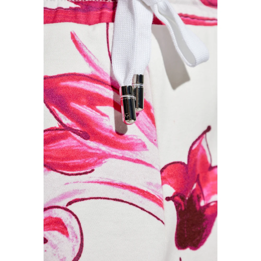 Dolce & Gabbana Shorts met Majolica patroon Pink Dames