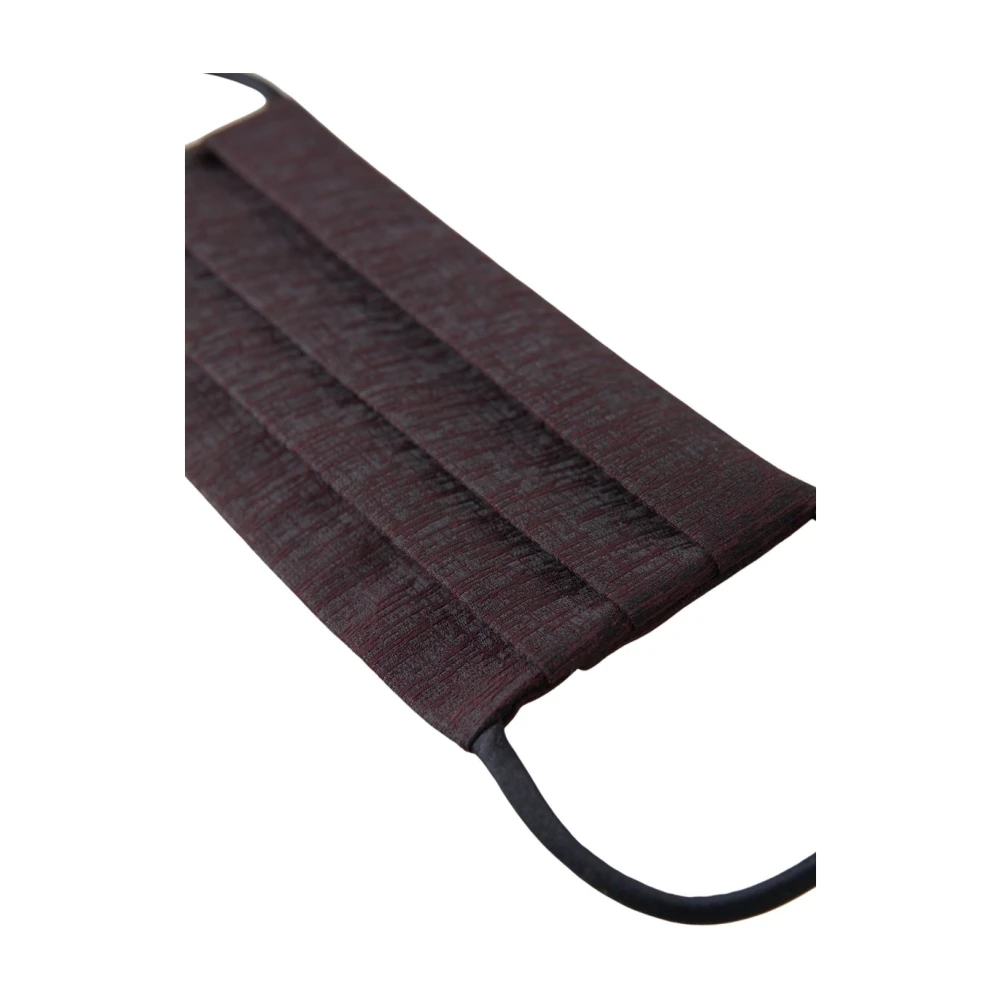 Dolce & Gabbana Elegante kastanjebruine gezichtsmasker Brown Unisex