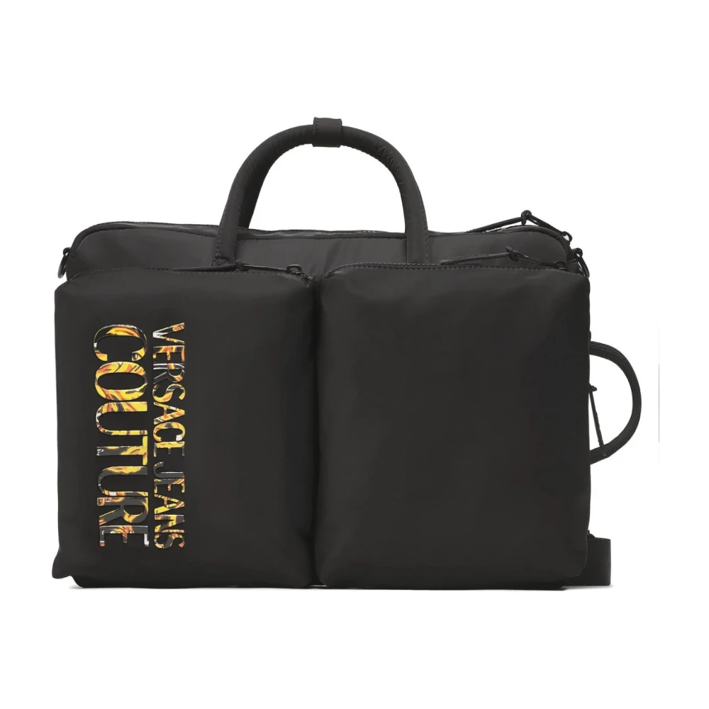 Versace Jeans Couture Men's Black Backpack Stylish 74Ya4b99zs394m09