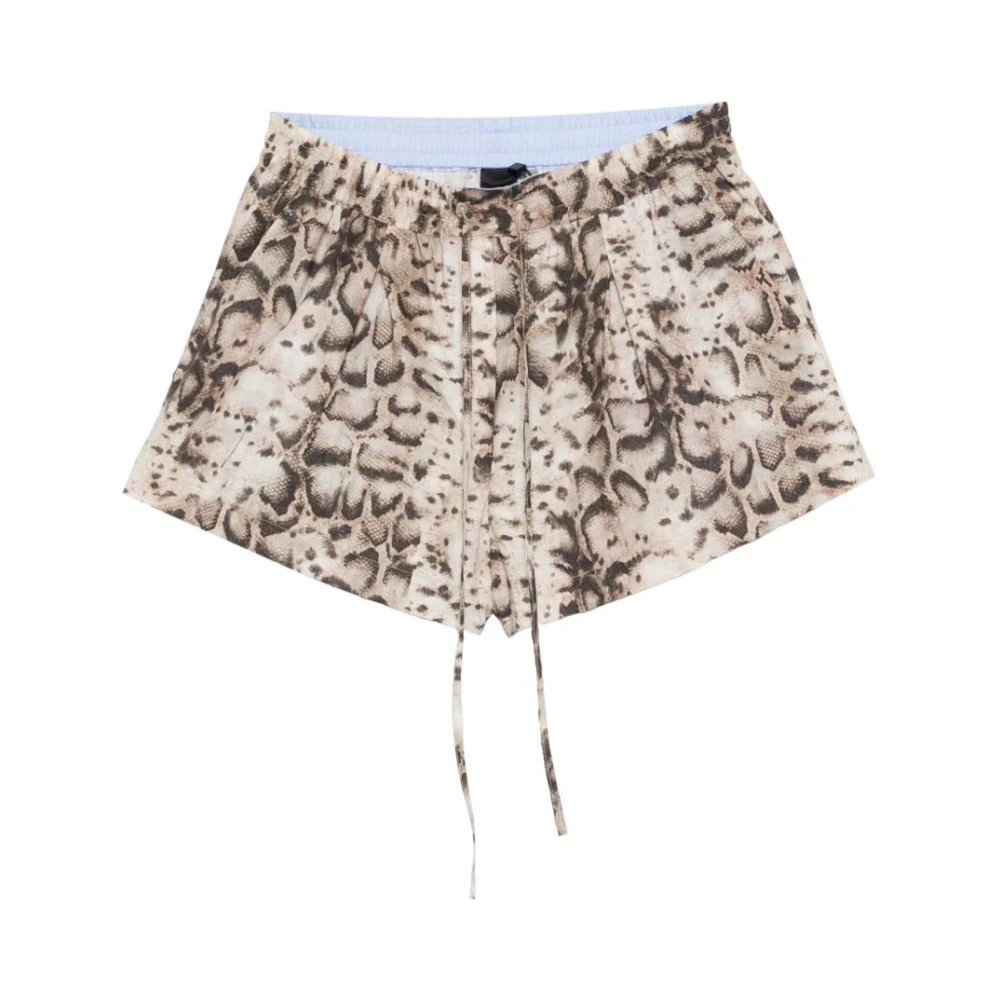 Pinko Beige Short Shorts, Female, M, Short Shorts