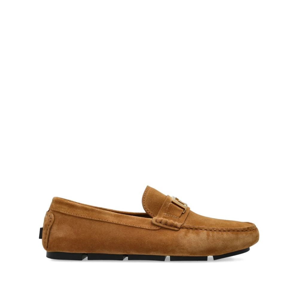 Shoes > Flats > Loafers - - Versace - Modalova