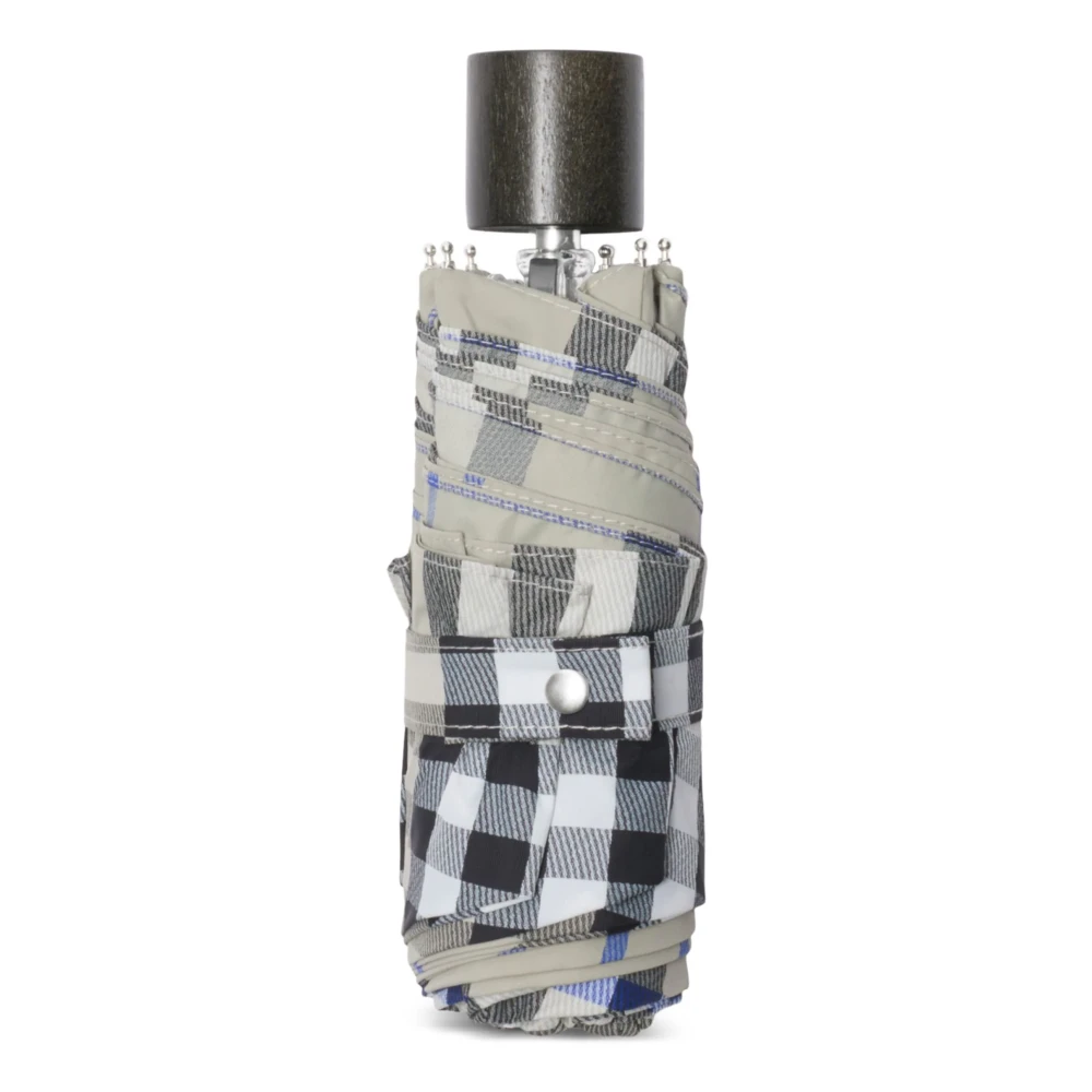 Burberry Grijze Accessoires met Check Design Gray Dames