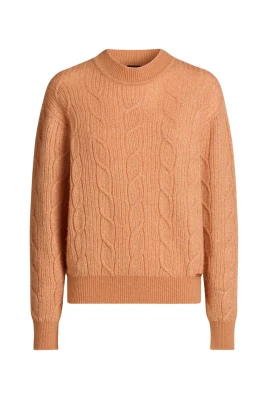 Fine Yarn Crew Neck Sweater