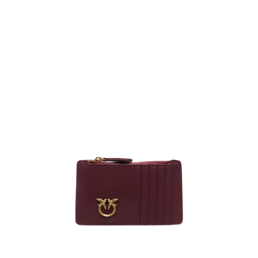 Pinko Red Wallets & Cardholders, Female, One Size, Bags..