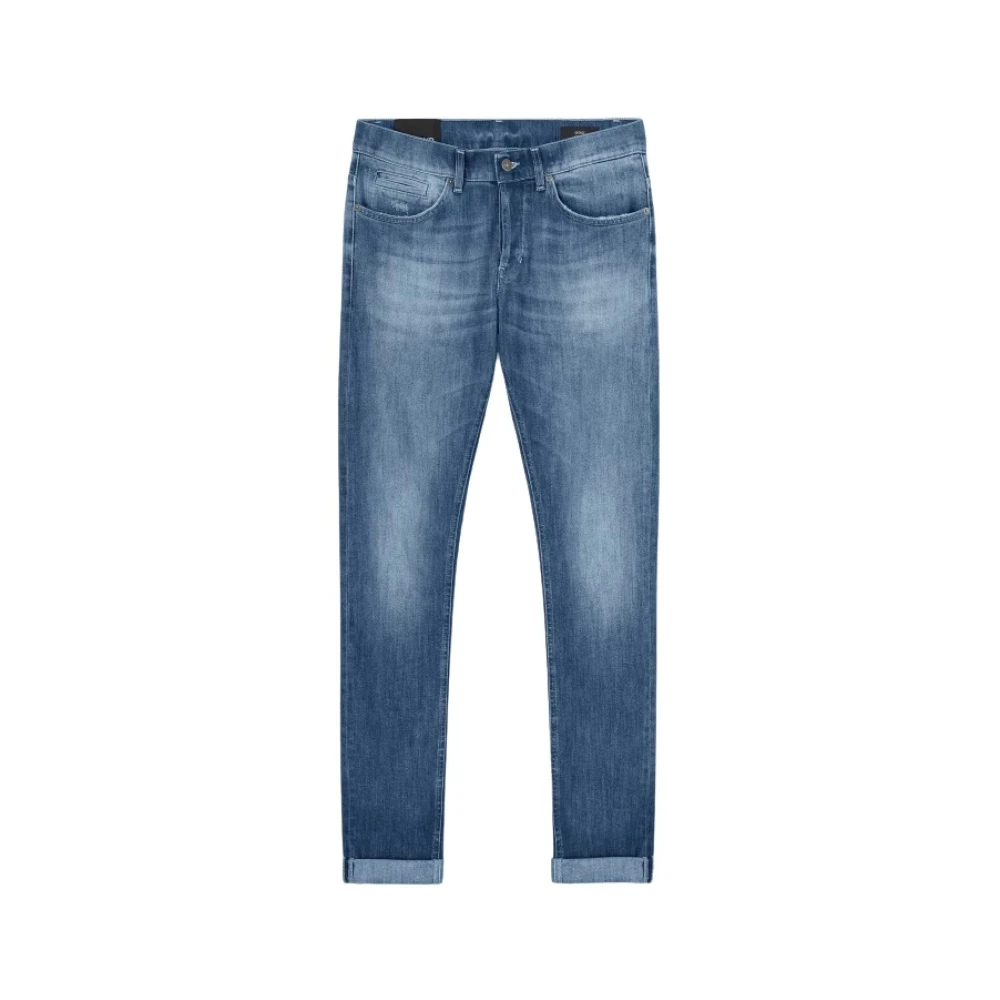 Dondup Moderne Skinny Fit Jeans Blue Heren