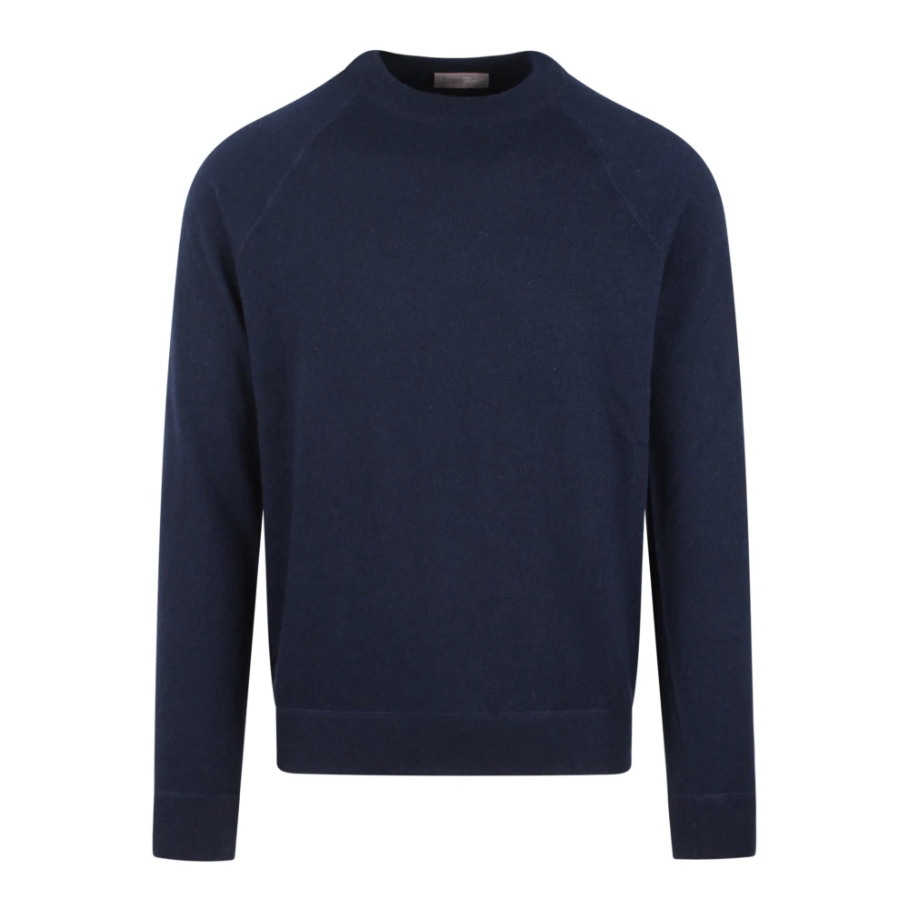 Herno Kasjmier Resort Trui Blue Heren