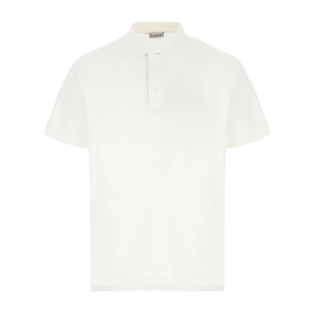 Burberry Uomo Bianco Top, Xl, New,