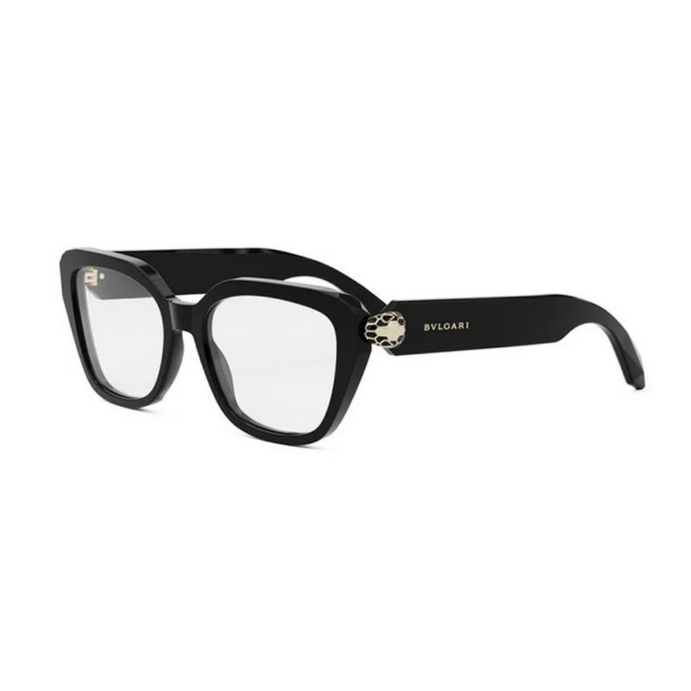 Bvlgari Black Authentic Serpenti Glasses- Premium Quality - Male - Glasses - 53 Mm - Accessories