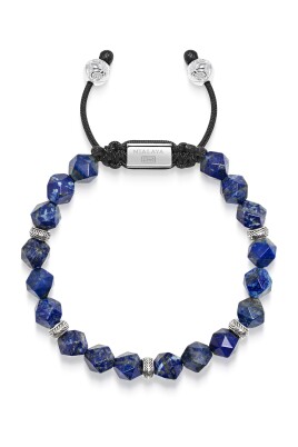 menand-39-s-sterling-silver-faceted-beaded-bracelet-with-lapis-lazuli