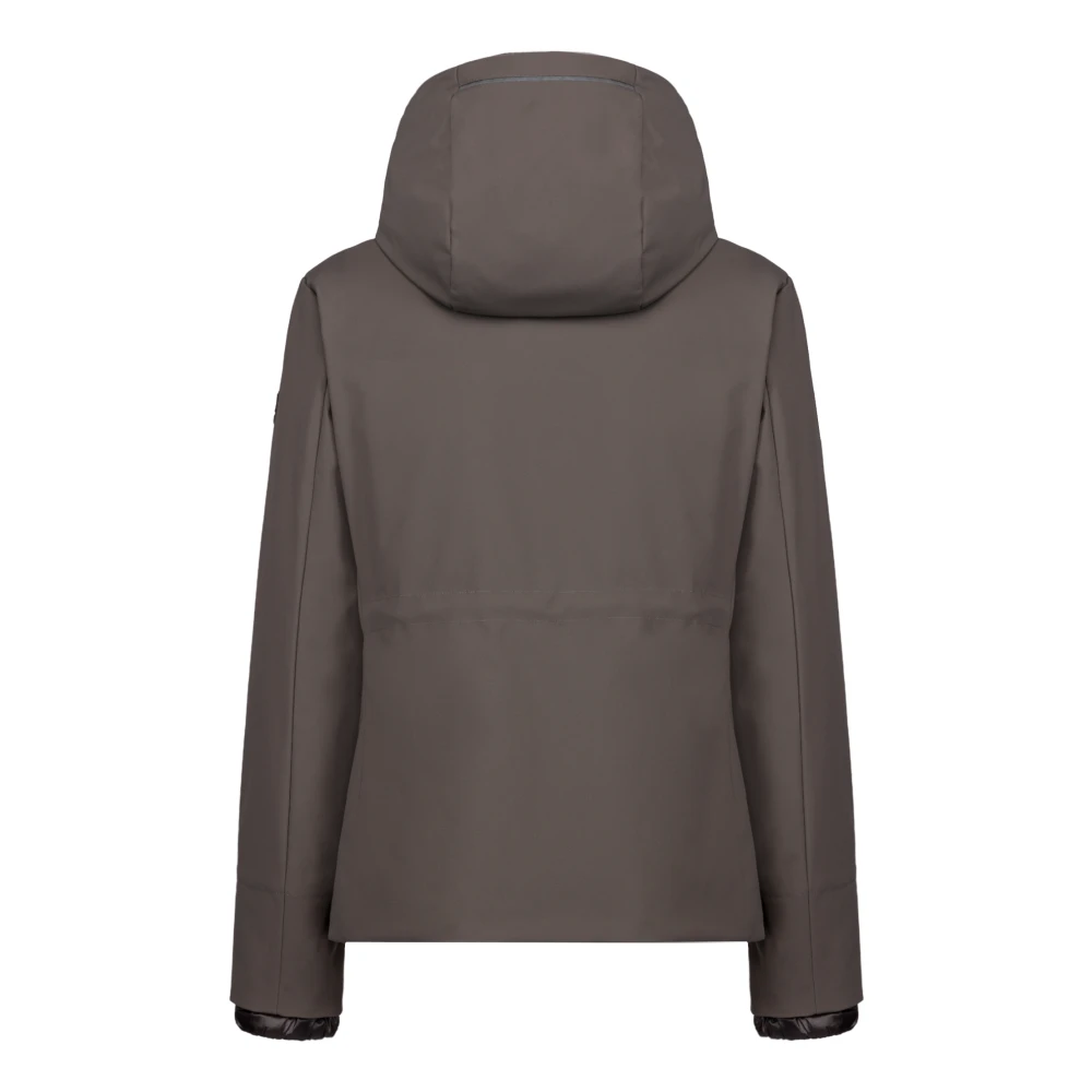 People of Shibuya Waterdichte Hoodie met Thermische Isolatie Gray Dames