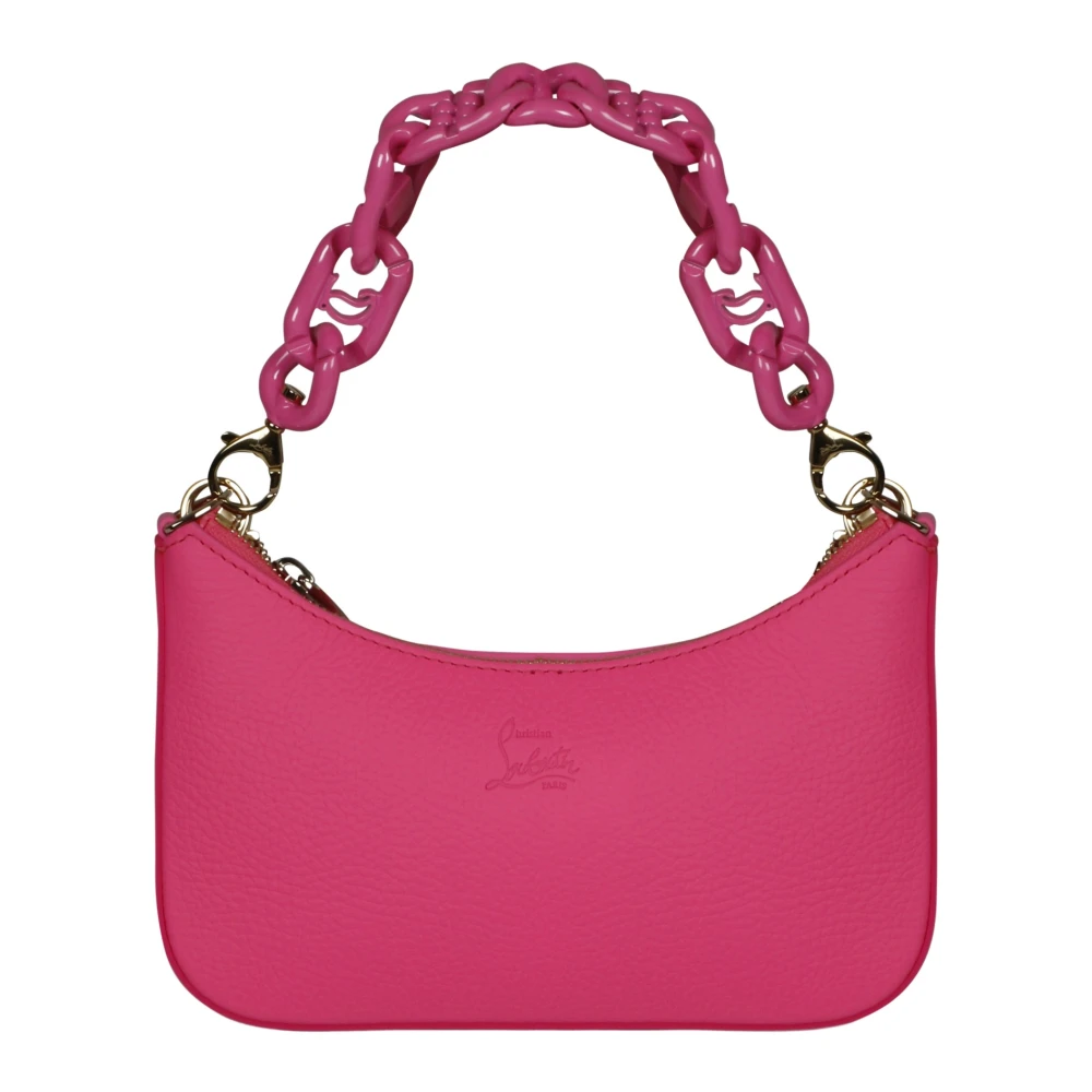 Christian Louboutin Loubila Ketting Mini Tas Pink Dames