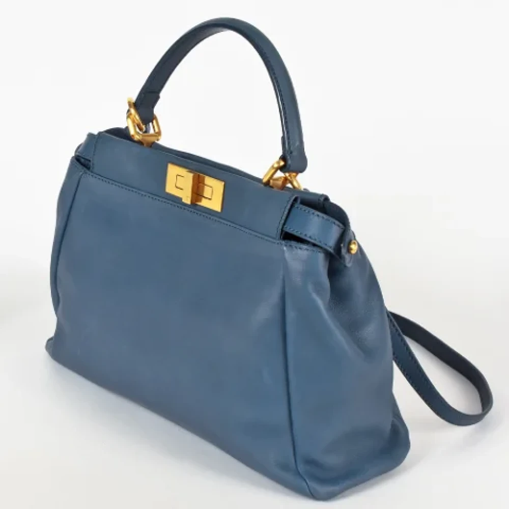 Fendi Vintage Pre-owned Fabric fendi-bags Blue Dames