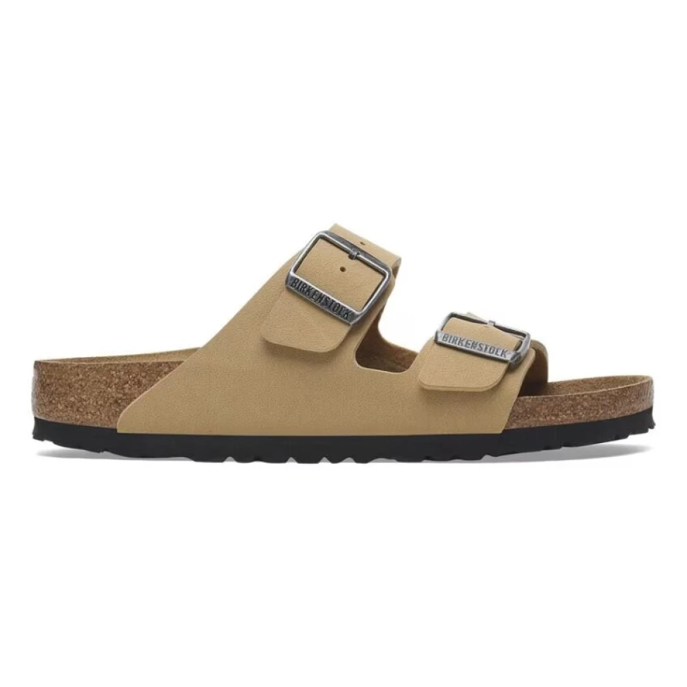 Birkenstock Women's Beige Arizona Sandals - Sliders - 12 Uk - Shoes